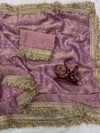 Jr 676 Moss Silk With Jaquard Butti Saree Wholesale Clothing Distributors In India